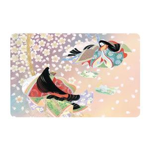 日本のおみやげ　和柄　小物　外国人へのプレゼント　カードサイズマグネット／源氏物語｜tokyo-treasures