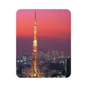 日本のおみやげ　和柄　小物　安価　シートマグネット／東京タワー｜tokyo-treasures