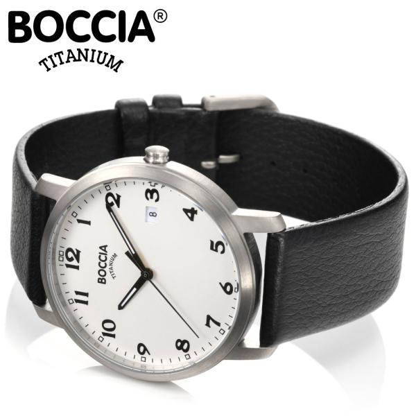 ボッチア 腕時計 BOCCIA TITANIUM Basic collection 3618-01 ...