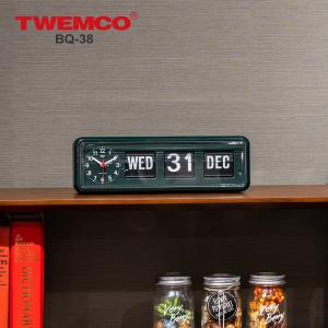 パタパタ 時計 TWEMCO DIGITAL CALENDER BQ-38NV トゥエンコ BQ-38GR