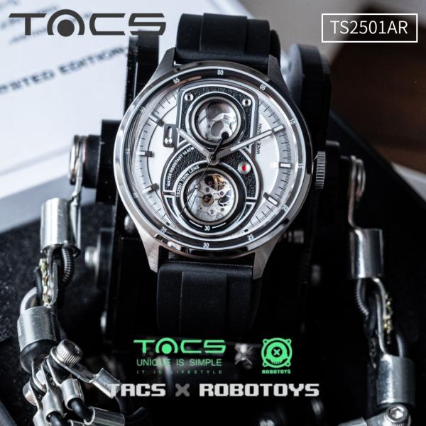 タックス 腕時計 自動巻き メンズ TACS Robotoys TWIN LENS Lite TS2...