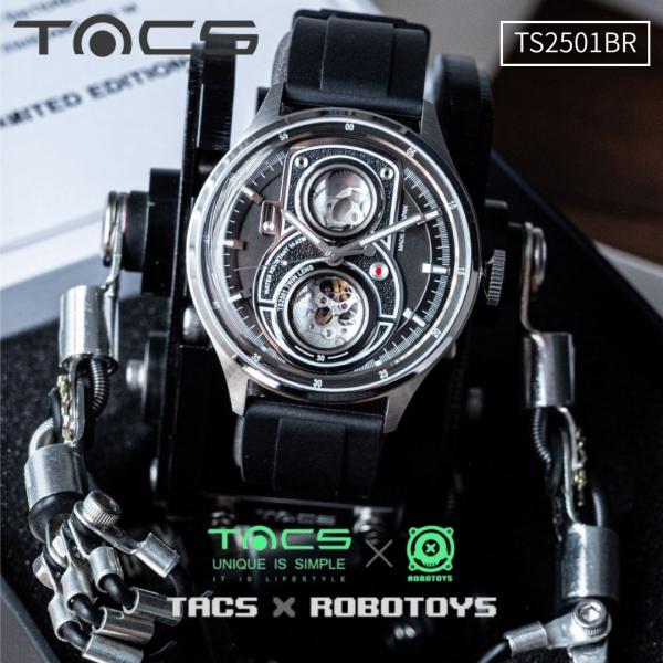 タックス 腕時計 自動巻き メンズ TACS Robotoys TWIN LENS Lite TS2...