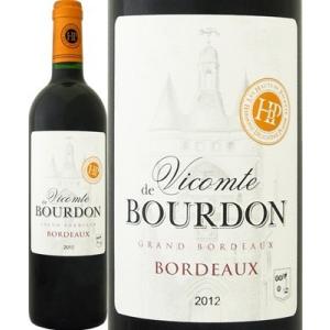 赤ワイン フランス・ボルドー ヴィコント・ド・ブルドン・ボルドー・ルージュ 2012 wine
