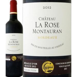 赤ワイン フランス・ボルドー シャトー・ラ・ローズ・モントラン　2012 wine