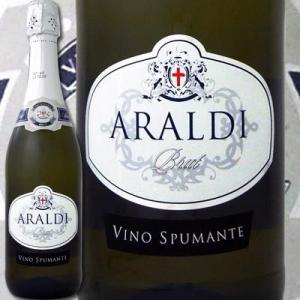 スパークリングワイン アラルディ・ピノ・シャルドネ・スプマンテ・ブリュット イタリア  750ml ...