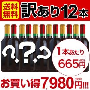 ワインセット 全てラベル不良などの【訳ありワイン】だけを12本詰め込んだお得なセット wine