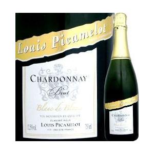 ルイ・ピカメロ・ブラン・ド・ブラン・シャルドネ・ブリュット wine sparkling