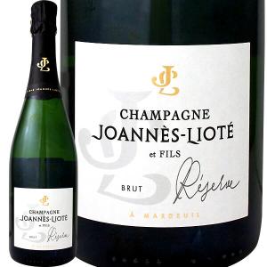 シャンパーニュ・ジョアネス・リオテ・キュべ・ブリュット・レゼルヴ【フランス】【シャンパン】【750ml】【辛口】【Joannes Liote】【Champagne】｜tokyo-wg