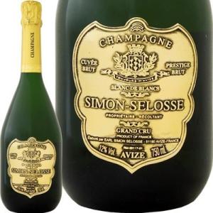 スパークリングワイン シモン・セロス・シャンパーニュ・ブラン・ド・ブラン・キュベ・プレスティージ w...