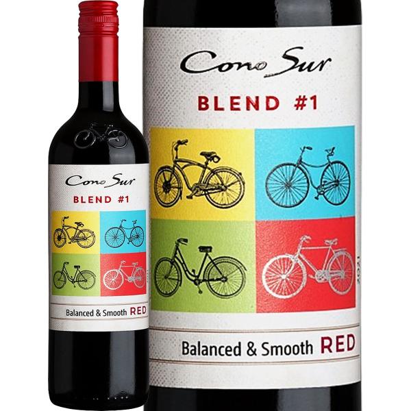 コノスル・ビシクレタ・レッド・ブレンド＃１（最新ヴィンテージでお届け）赤ワイン チリ 750ml C...