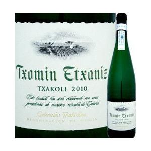 白ワイン スペイン チャコリ・チョミン・エチャニス　2015 wine sparkling