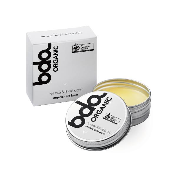 ビーディーエー オーガニック ケアバーム ティーツリー＆シアバター 15ml　bda Organic...
