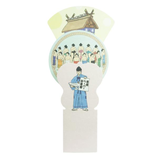 相撲ペーパー加湿器 幕内土俵入り（自然気化式加湿器）【卓上 エコ加湿器 紙加湿器 ペーパーモイスチャ...