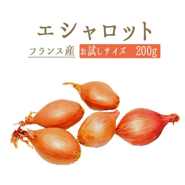 ◆【あす楽】エシャロット　フランス野菜　香味野菜　＜フランス産＞【お試しサイズ　200g】【冷蔵品】