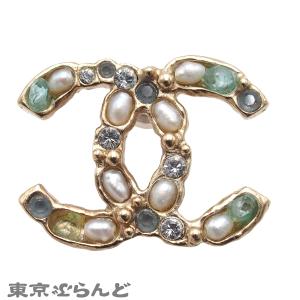 シャネル CHANEL ピアス ライトゴールド...の詳細画像3