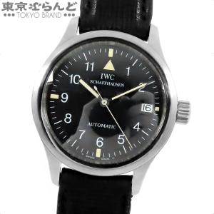 3年保証 IWC  パイロットウォッチ マーク12 XII IW324101 SS レザー ファース...