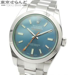 3年保証 ロレックス ROLEX ミルガウス Zブルー 116400GV ランダム番 SS オイスタ...