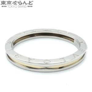 ブルガリ BVLGARI B-zero1 バングル SS K18YG 23.3g 14.5cm コンビ バングル レディース イエローゴールド ブレスレット 仕上済 101680141｜tokyobrand