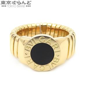 ブルガリ BVLGARI トゥボガス リング K18YG オニキス 18.5号相当 ブルガリブルガリ イエローゴールド リング・指輪 ユニセックス 仕上済 101684897｜tokyobrand