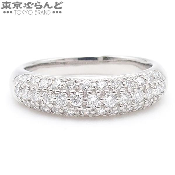 スタージュエリー STAR JEWELRY パヴェダイヤ リング プラチナ Pt950 ダイヤモンド...