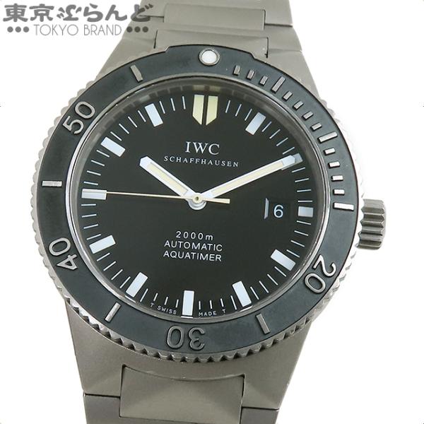 IWC GST アクアタイマー 2000m IW353601 ブラック チタン ダイバーズウォッチ ...