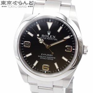 ロレックス ROLEX エクスプローラー1 214270 ランダム番 SS ブラックアウト オイスタ...