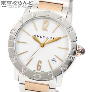 ブルガリ BVLGARI ブルガリブルガリ BBL37S BBL37WSSPGD ホワイト SS PG 箱・保証書付き 腕時計 ユニセックス 自動巻 仕上済 101708401｜tokyobrand