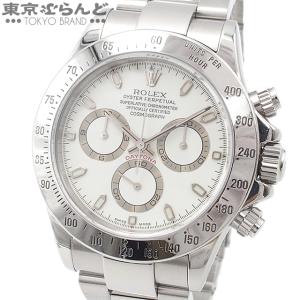 ロレックス ROLEX デイトナ アイボリー文字盤 116520 SS 保証書付き 腕時計 メンズ 自動巻 ルミノバ P8番 オイスターブレス 仕上済▲ 101711722｜tokyobrand