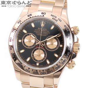 ロレックス ROLEX デイトナ 116505 ランダム番 ブラック K18PG 金無垢 オイスターブレス 箱・保証書付き 腕時計 メンズ 自動巻 仕上済 101713289｜tokyobrand