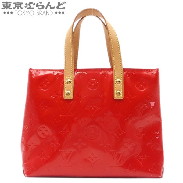 ルイヴィトン LOUIS VUITTON リード PM M91088 ルージュ モノグラムヴェルニ ...