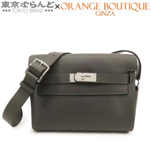 エルメス HERMES ケリーメッセンジャー PM B刻印 ヴェールグリス ヴェールドグリ シルバー...