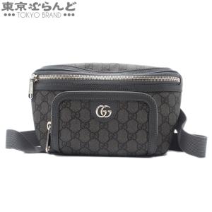 グッチ GUCCI オフィディア ベルトバック 733868 グレー GGスプリームキャンバス ウエストバッグ メンズ 101721082｜tokyobrand