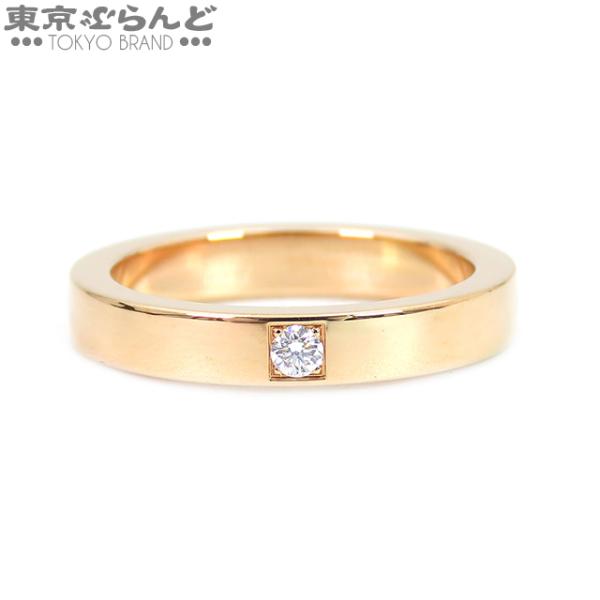 ブルガリ BVLGARI マリーミー リング K18PG ダイヤモンド 7号相当 1PD ピンクゴー...