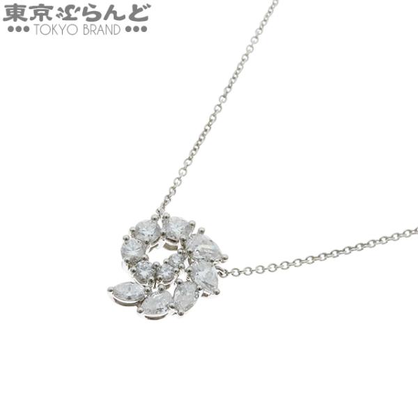 ハリーウィンストン オープンクラスターペンダント PEDPCLSMOC Pt950 ダイヤモンド ス...