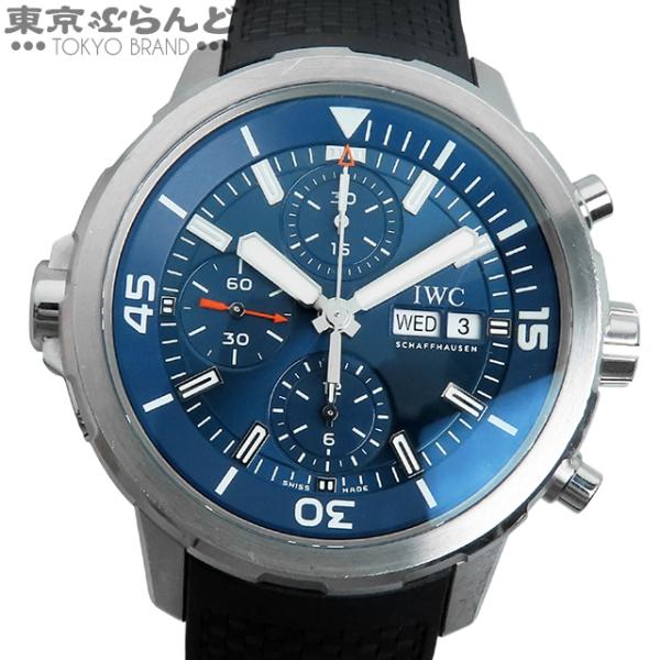 IWC アクアタイマー IW376805 ブルー SS ラバー エクスペディション ジャック イヴ ...