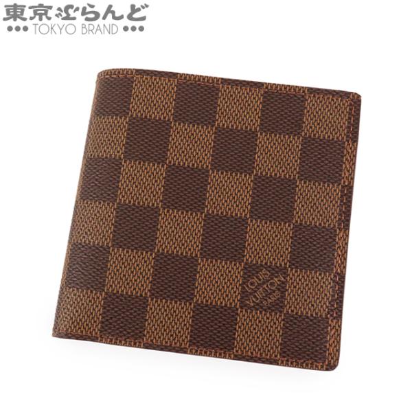 ルイヴィトン LOUIS VUITTON ポルトビエ カルトクレディ モネ N61665 エベヌ ダ...