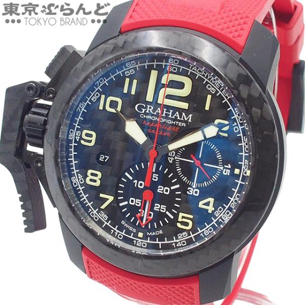 グラハム GRAHAM クロノファイター スーパーライト 2CCBK.B11A ブラック レッド カ...