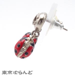 シャネル CHANEL ピアス シルバー メタ...の詳細画像1