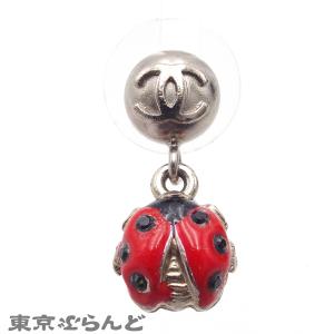 シャネル CHANEL ピアス シルバー メタ...の詳細画像3
