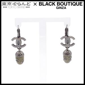 シャネル CHANEL ピアス ガンメタル メタ...の商品画像