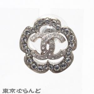 シャネル CHANEL ピアス シルバー メタ...の詳細画像3