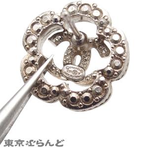 シャネル CHANEL ピアス シルバー メタ...の詳細画像5