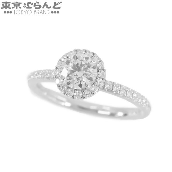 ハリーウィンストン HARRY WINSTON ラウンドカット・マイクロパヴェ・リング Pt950 ...