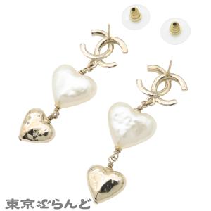 シャネル CHANEL ピアス ゴールド メタ...の詳細画像2