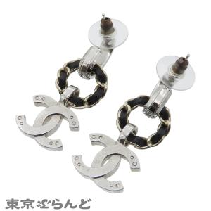 シャネル CHANEL ピアス シルバーxゴー...の詳細画像1