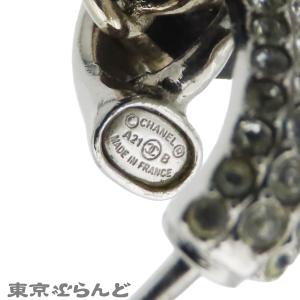 シャネル CHANEL ピアス シルバーxゴー...の詳細画像3