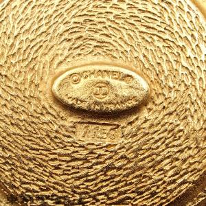 シャネル CHANEL ブローチ ゴールド メ...の詳細画像3