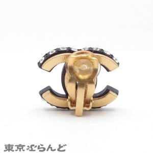 シャネル CHANEL イヤリング ブラック ...の詳細画像2