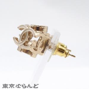 シャネル CHANEL ピアス ゴールド メタ...の詳細画像1