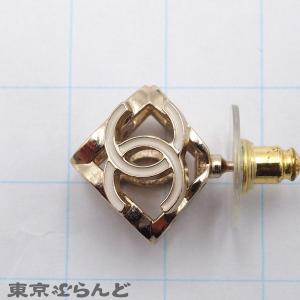 シャネル CHANEL ピアス ゴールド メタ...の詳細画像4